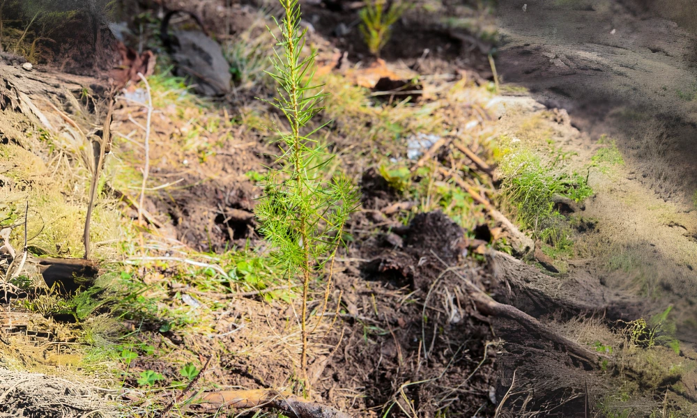 sentiero del respiro alberi